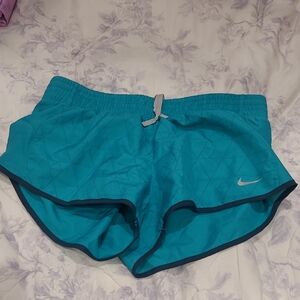 Nike Blue Workout Shorts Womens Size S